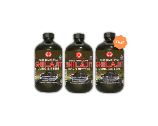 Buy 2 Bottles + Get 1 FREE Shilajit Bitters Bundle