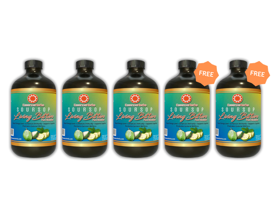 Buy 3 Bottles + Get 2 FREE Soursop Bitters Bundle